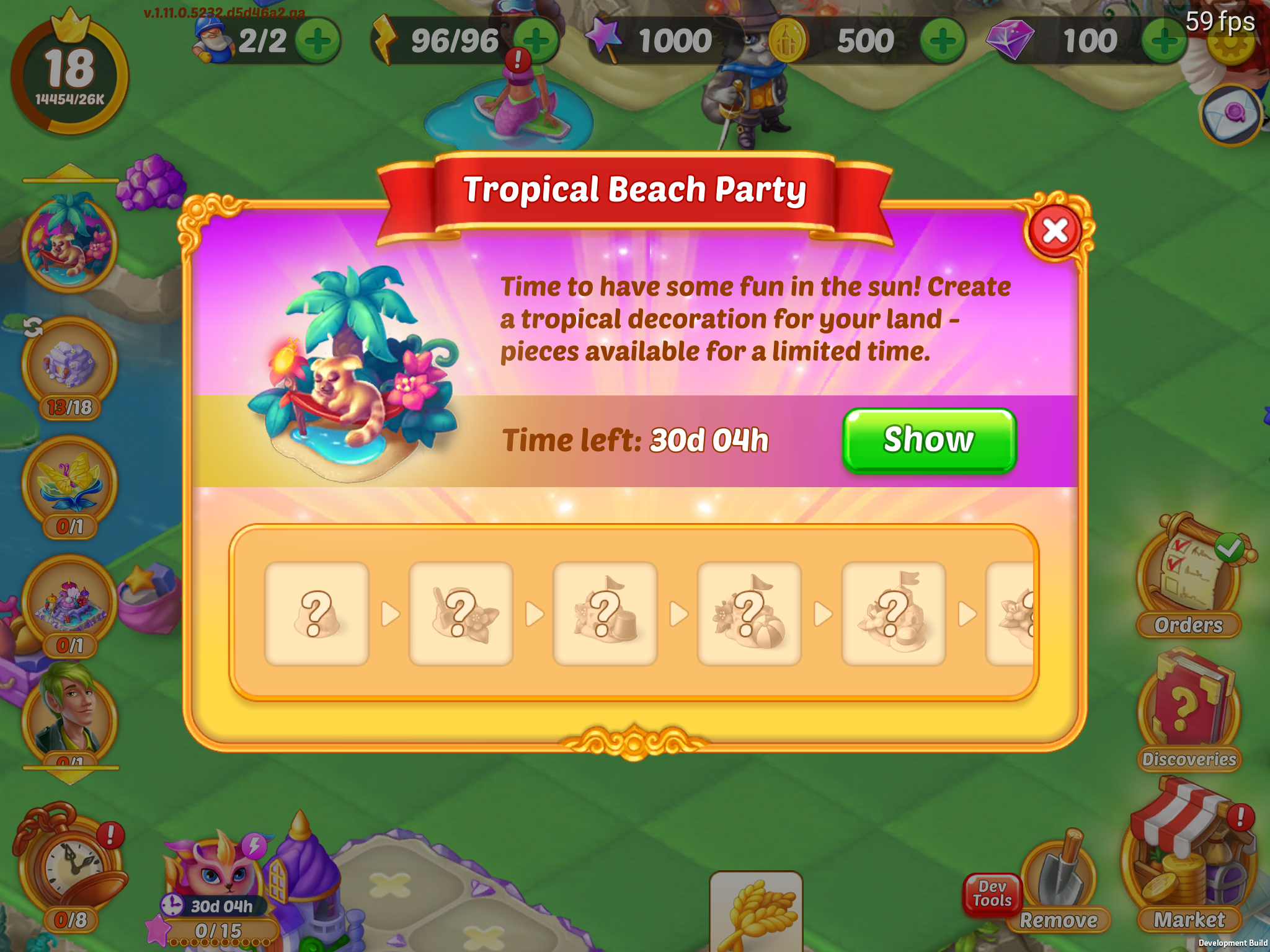 Tropical Beach Party EverMerge